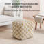 Repose-pieds rembourré beige Marta-117292685