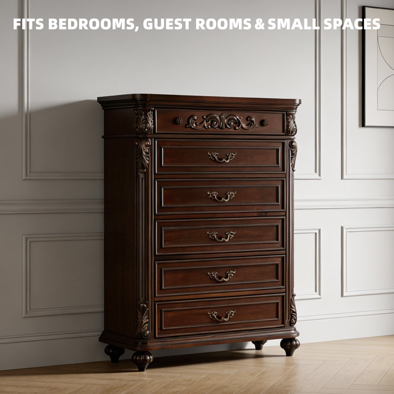 Commode de rangement à 5 tiroirs - Commode pratique