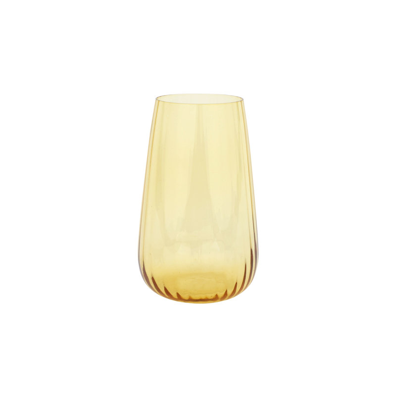 Francesca 20oz. Highball Glass, Yellow