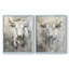 ANIMALS Series Cxxv - reproduction encadrée de qualité supérieure - prête à être accrochée - aucun clou requis - aucun clou requis-2077914300-2077914301