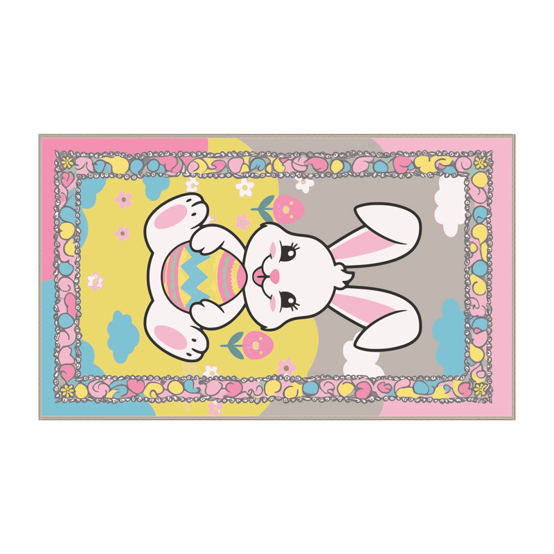 Tapis de vacances de Pâques The Holiday Aisle®, Rectangulaire 3 pi x 5 pi