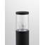 Black Metal Bollard Light-476355709