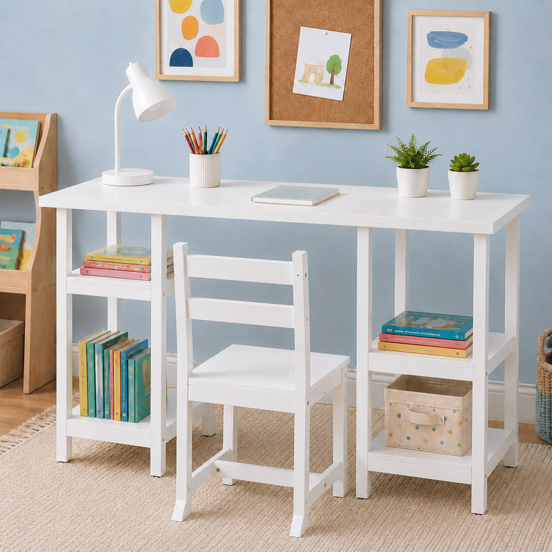 44.5cm Writing Desk Chair Set