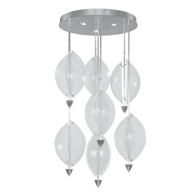 Luminaire suspendu rond l 40 po Embark