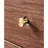 Light Luxury Storage Walnut Colored Buffet Table