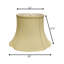 Abat-jour cloche en soie 12,5 "(araignée)-1208827948-1296404371