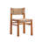 Hapeville Patio 3-Piece Acacia Wood Bistro Set With Hand-Woven Wicker-125586838