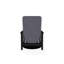 Chaise berçante pivotante cachée en polymère Leeward-98358842-98358863