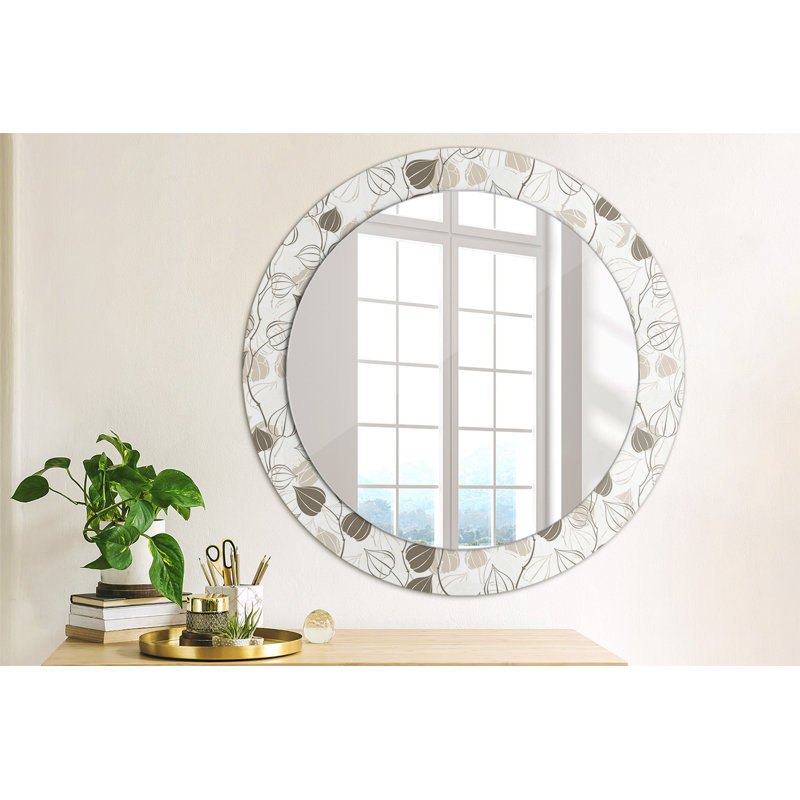 Huldar Glass Flat Wall Mirror