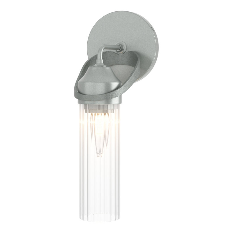 Bow 1 - Light Dimmable Bath Sconce, Vintage Platinum