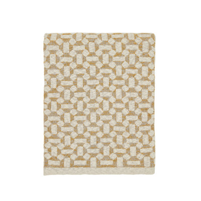 Honey & Crumpets Geo Knit Cotton Throw