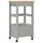 vidaXL Kitchen Trolley MONZA 18.9"x15.7"x34.8" Solid Wood Pine-1530425323