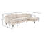 Canapé modulaire rembourré 109 po Bojka-87376812