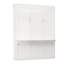 Lit escamotable escamotable avec lit escamotable et bureau, parfait pour chambre d'amis, bureau, blanc-764913705