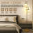 3-light Tree Floor Lamp, Dimmable Standing Lamp With Gold Metal Frame & Mesh Fabric Shades For Living Room, Bedroom (bulbs Included)