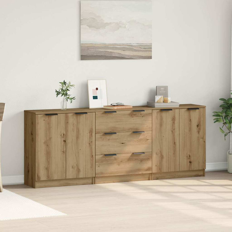 Castres 180cm Sideboard, Artisan Oak