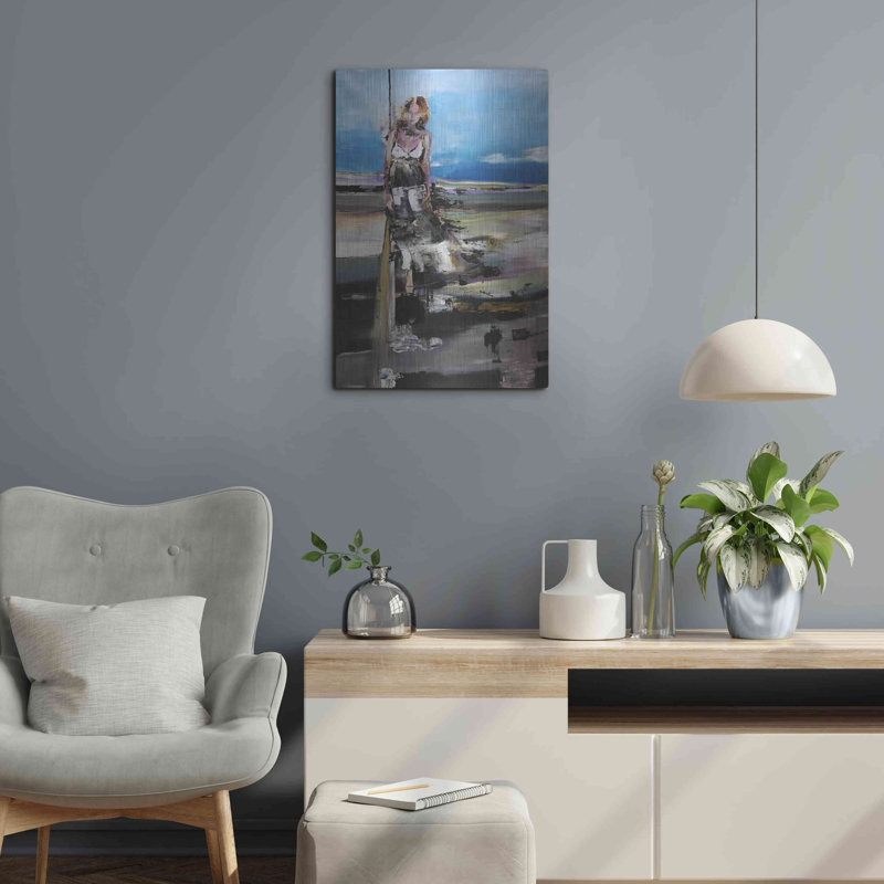 «By The Sea» par Oscar Alvarez Pardo, H 24 po x l 16 po