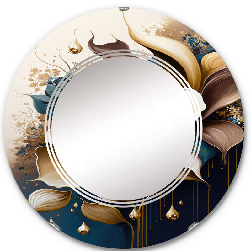 Miroir mural Oprina, 24 po x 24 po