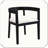 2-Piece Armrest Dining Chair Sturdy Comfortable Stylish Durable Practical Versatile