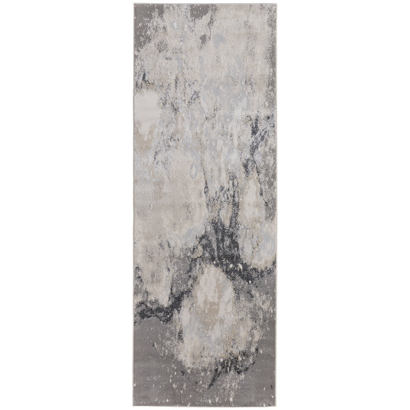 Oria Abstract Indoor Rug, Runner 2'10" x 7'10"