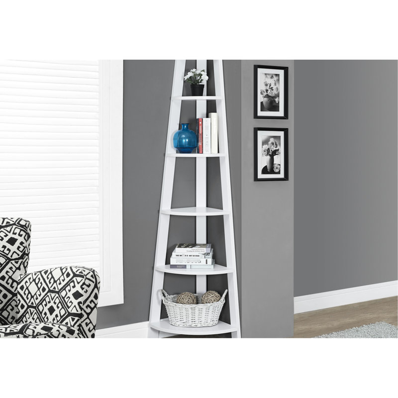 Bibliothèque de bureau 72 "H 72" - moderne, compatible avec une bibliothèque d'angle pour la chambre à coucher