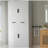 72" Fluted Kitchen Pantry Cabinet with 3 Keyboard Drawers & 6 Door Shelves Adjustable, Freestanding Cupboard Storage Cabinet for Bathroom, Diningroom, Office, Entryway, White