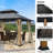 Solid Wood Patio Gazebo-91336356