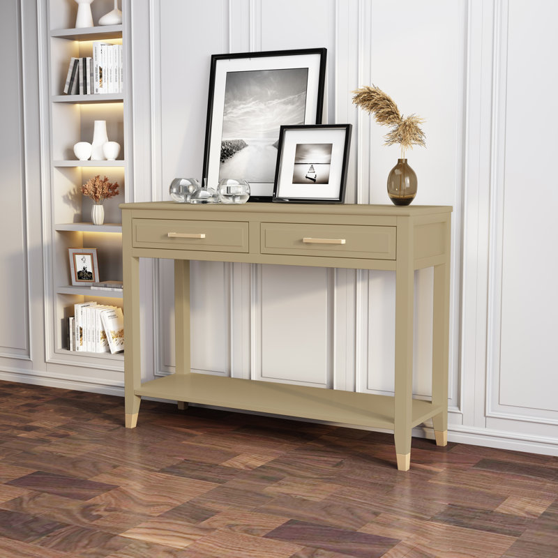Ossian 105cm Console Table, Clay