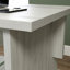 Bureau avec tiroir classeur, finition blanche