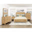 Table de chevet moderne avec 2 tiroirs de rangement, meubles de chambre à coucher contemporains, table de chevet 1Pc-269920427