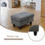 Repose-pieds avec rangement Shanquilla-810473229