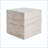 Square Travertine MGO Side Table