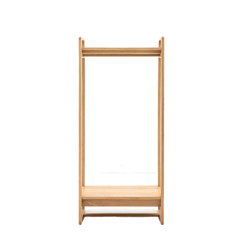 Shanda Oak 80% / Oak Veneered MDF 20% Wardrobe