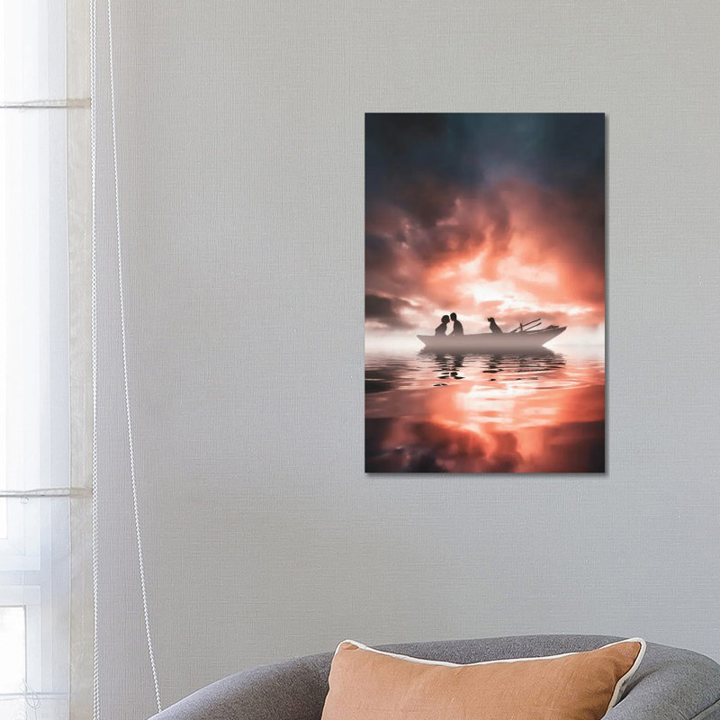 My Little World by Abdullah Evindar - Wrapped Canvas Painting, 66.04 cm H x 45.72 cm W x 1.91 cm D