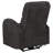 Grant Fabric Upholstered Power Recliner Chair Charcoal Grey-1736243830