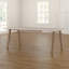 Aberdeen Oak Solid Wood Dining Table