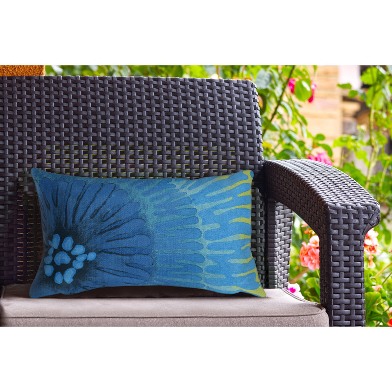  Cirque Indoor/Outdoor Rectangular Polyester/Polyester blend Pillow Cover & Insert