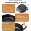 Cocotte en fonte épaisse et robuste avec couvercle en bois et double poignée ; construction durable en fonte, idéale pour de multiples préparations culinaires comme les mijotés, les braisés et les fritures ; fond plat non revêtu : un ustensile de cuisine pratique et indispensable.
