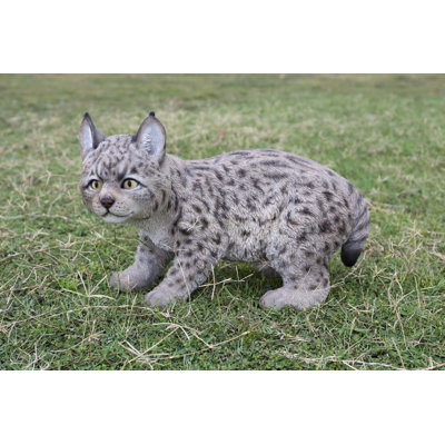 Lynx Kitten Statue