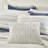 Splendid Pace Cotton Gauze 2-Piece Jacquard Duvet Cover Set – Soft, Airy & Summery Bedding, Twin-98529861