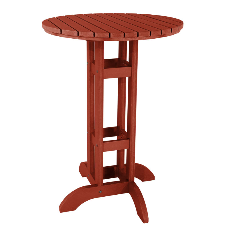 Table de salle à manger ronde, Brun bois, 30"