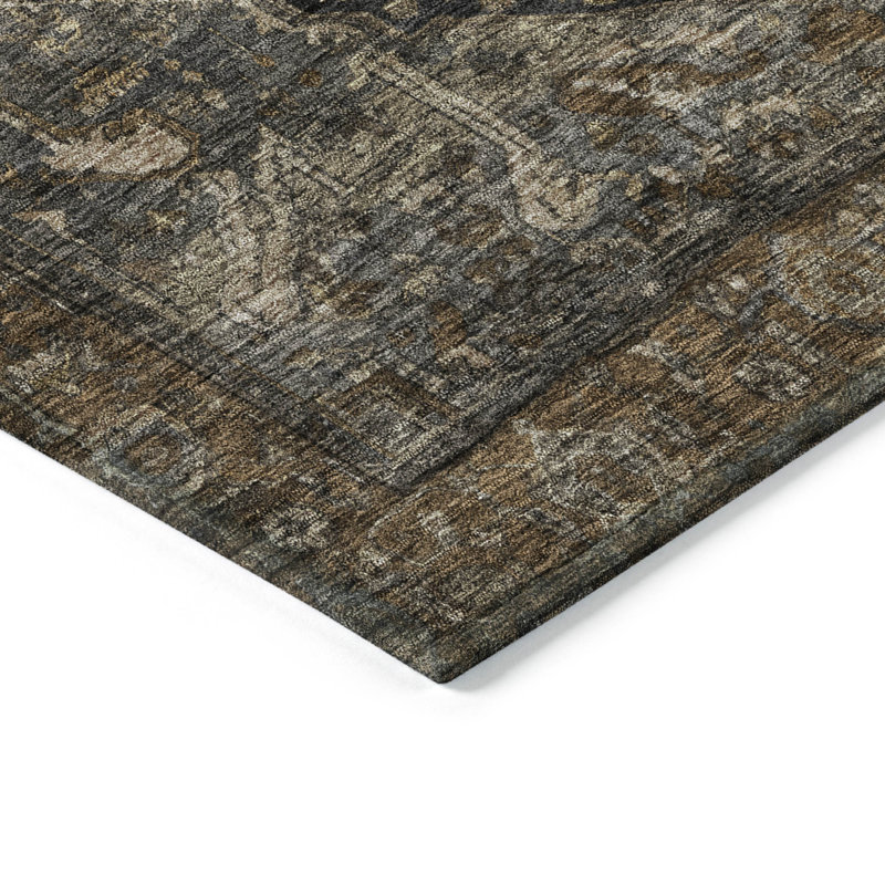 Tapis d'intérieur rond 8 po