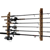 FQCD Fishing Rod Rack Wood Fishing Rod Organizer Portable Fishing Rod Holder  for All Type Fishing Pole, Hold Up to 23 Rods, Rod Racks -  Canada