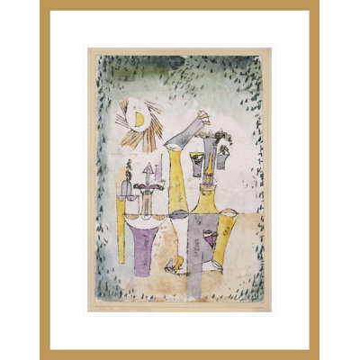 «Black Magic» par Paul Klee - impression giclée sur cadre