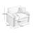 Single Sofa With Pillow-53057553