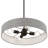 Silke 4 - Light Dimmable Drum Chandelier-313582687