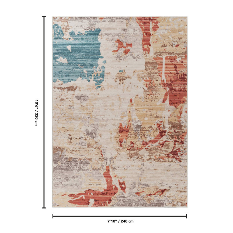 Jewel Multi Area Rug, Rectangle 7'10" x 10'6"