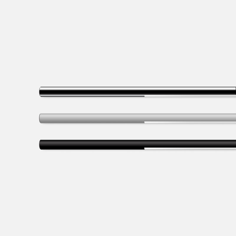 Luminaire suspendu linéaire à 1 lumière pour îlot de cuisine T.O, Chrome, Chromé / gris pâle
