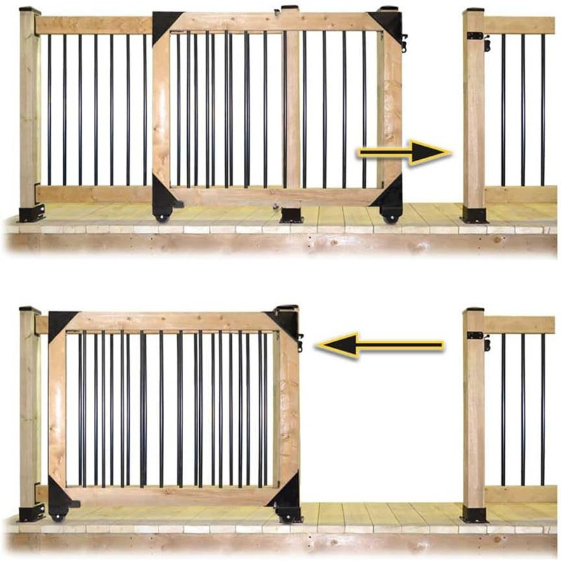 Sliding Gate Kit, Black