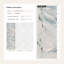 Papier peint abstrait paysage d'hiver